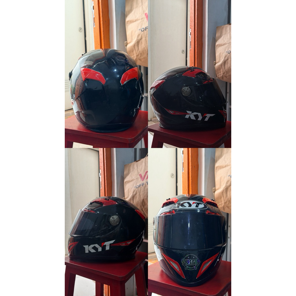 Helm KYT C5 second bekas Size S