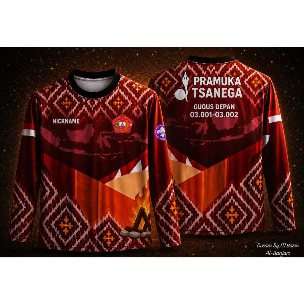 jersey custom lengan panjang
