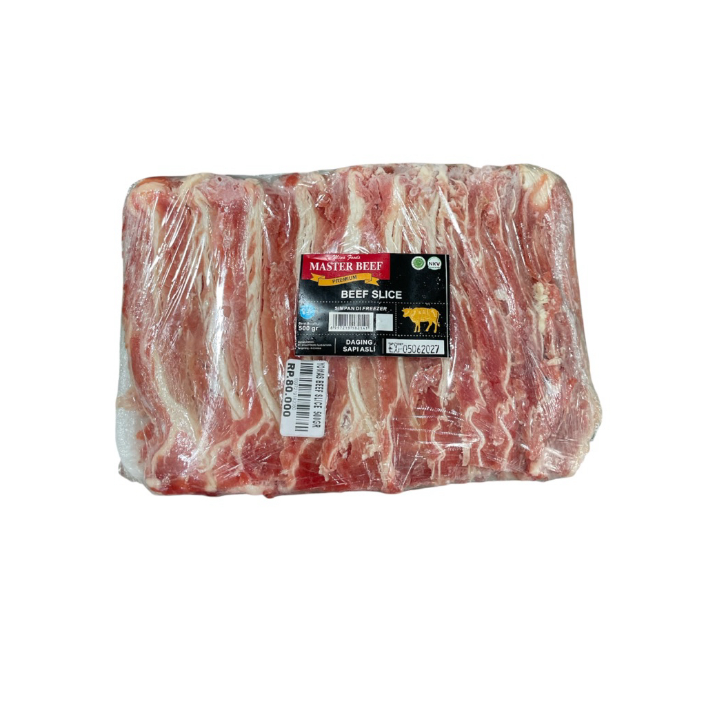 SHORPLATE YOMAS | BEEF SLICE | DAGING SAPI 500 GR