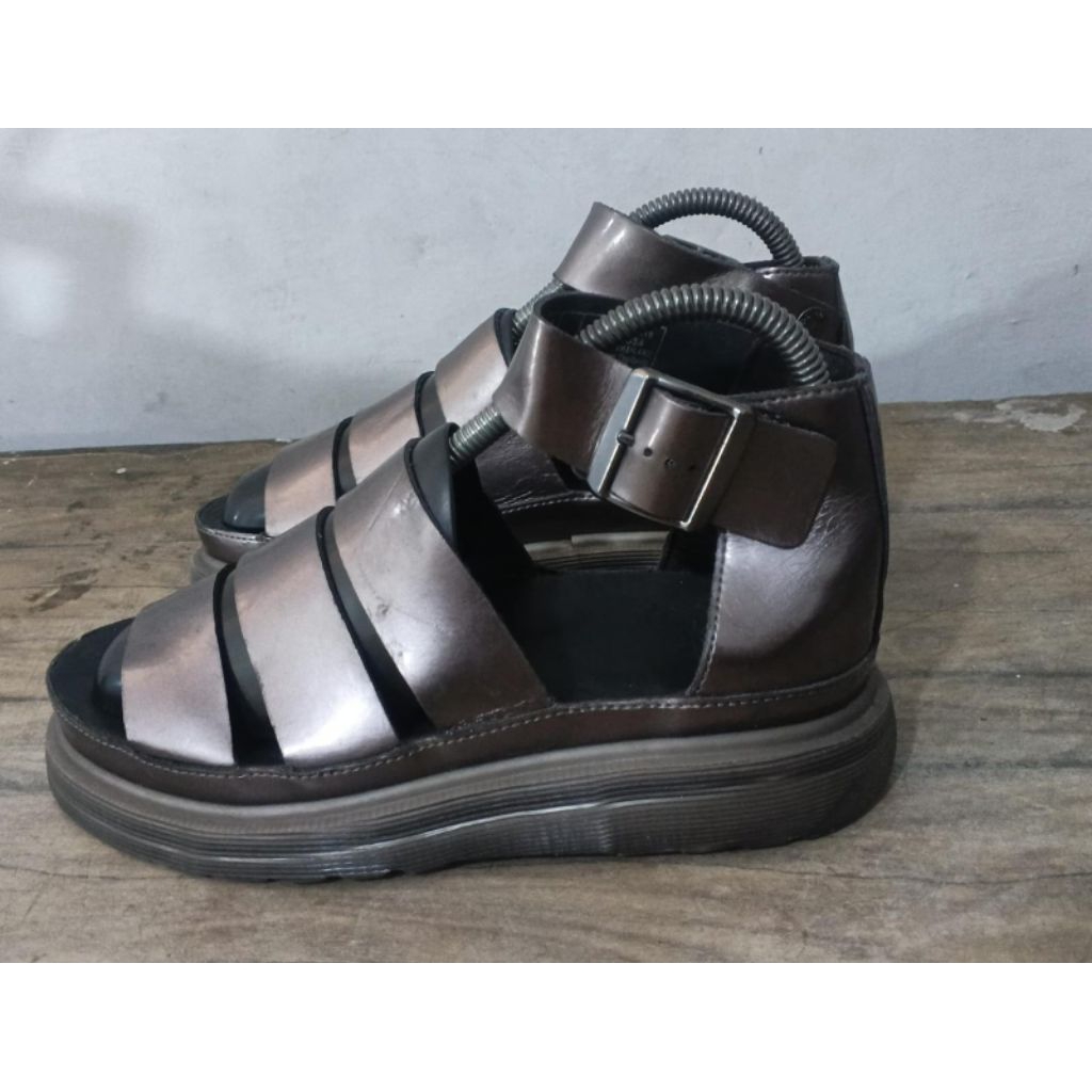 Dr Martens Clarissa Platinum Sandals