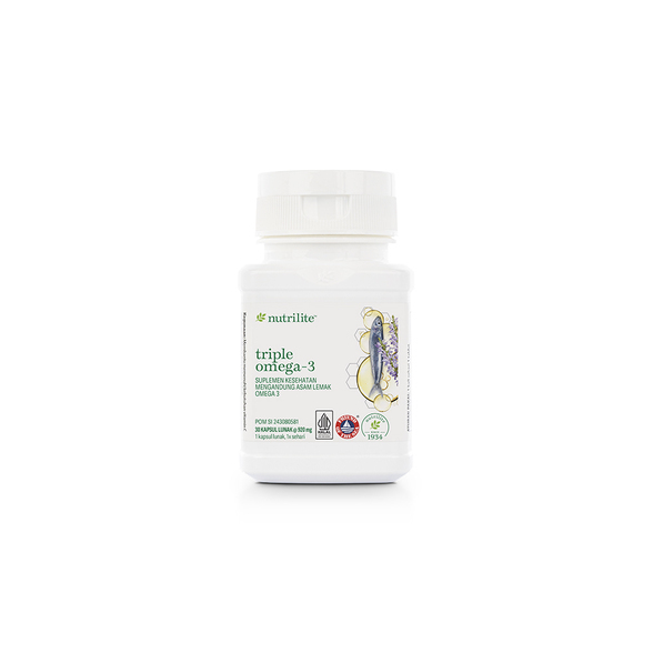 Nutrilite Triple Omega 3 - 30 Softgel Amway salmon