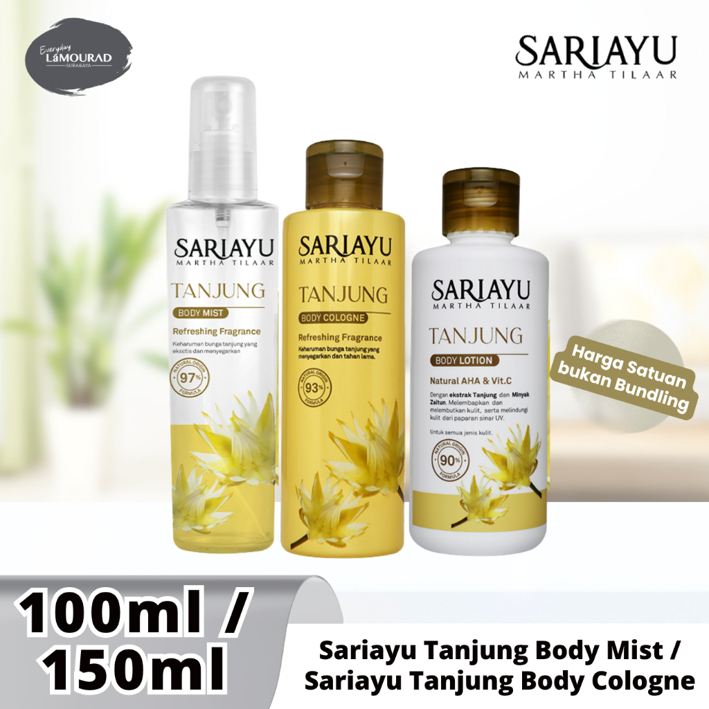 Sariayu Tanjung Body Cologne 150 ml / Sariayu Tanjung Body Mist 100 ml