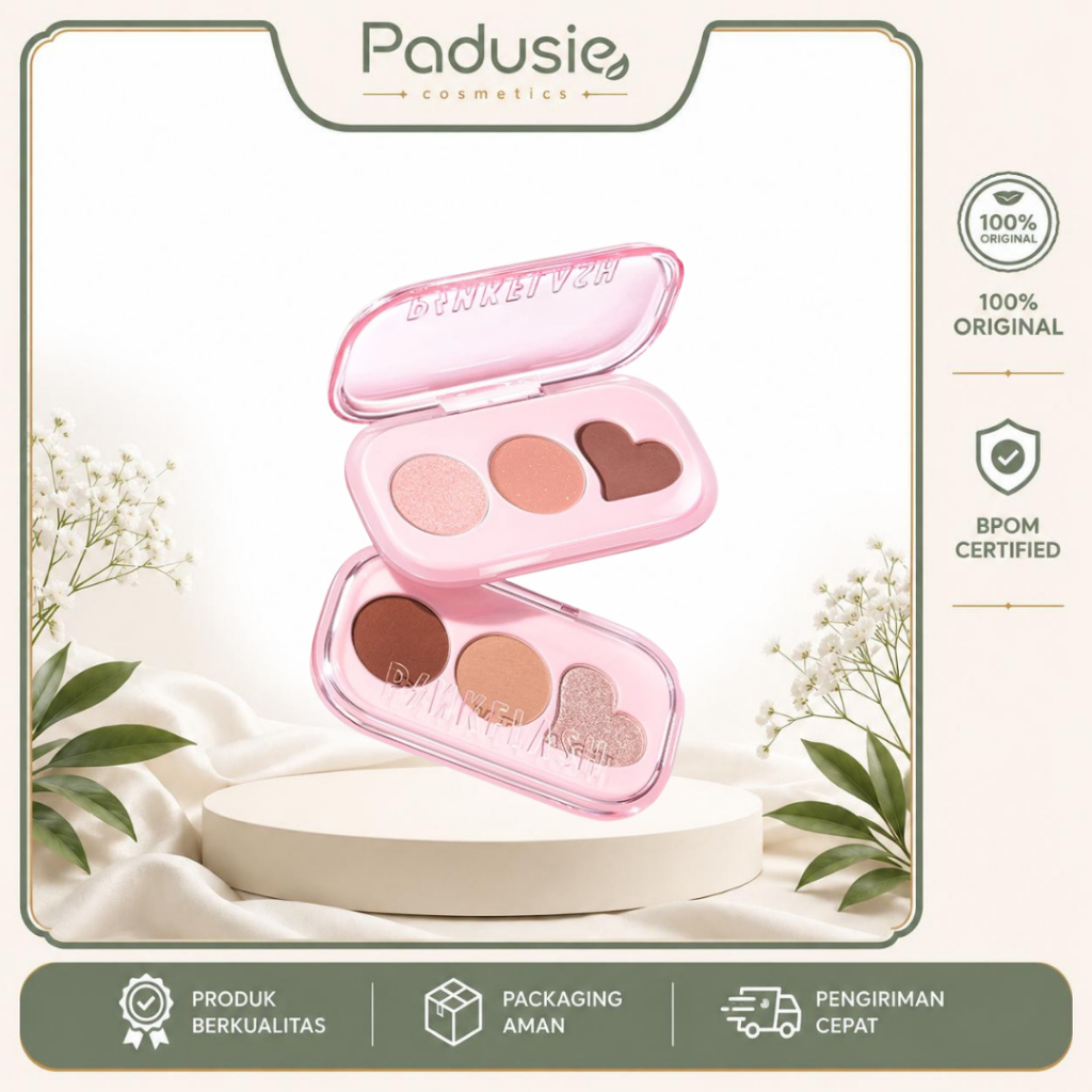 Pinkflash 3-colors Pocket Essentials Eyeshadow Palette