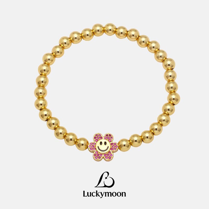 Luckymoon - Gelang Charm Lucky Clover