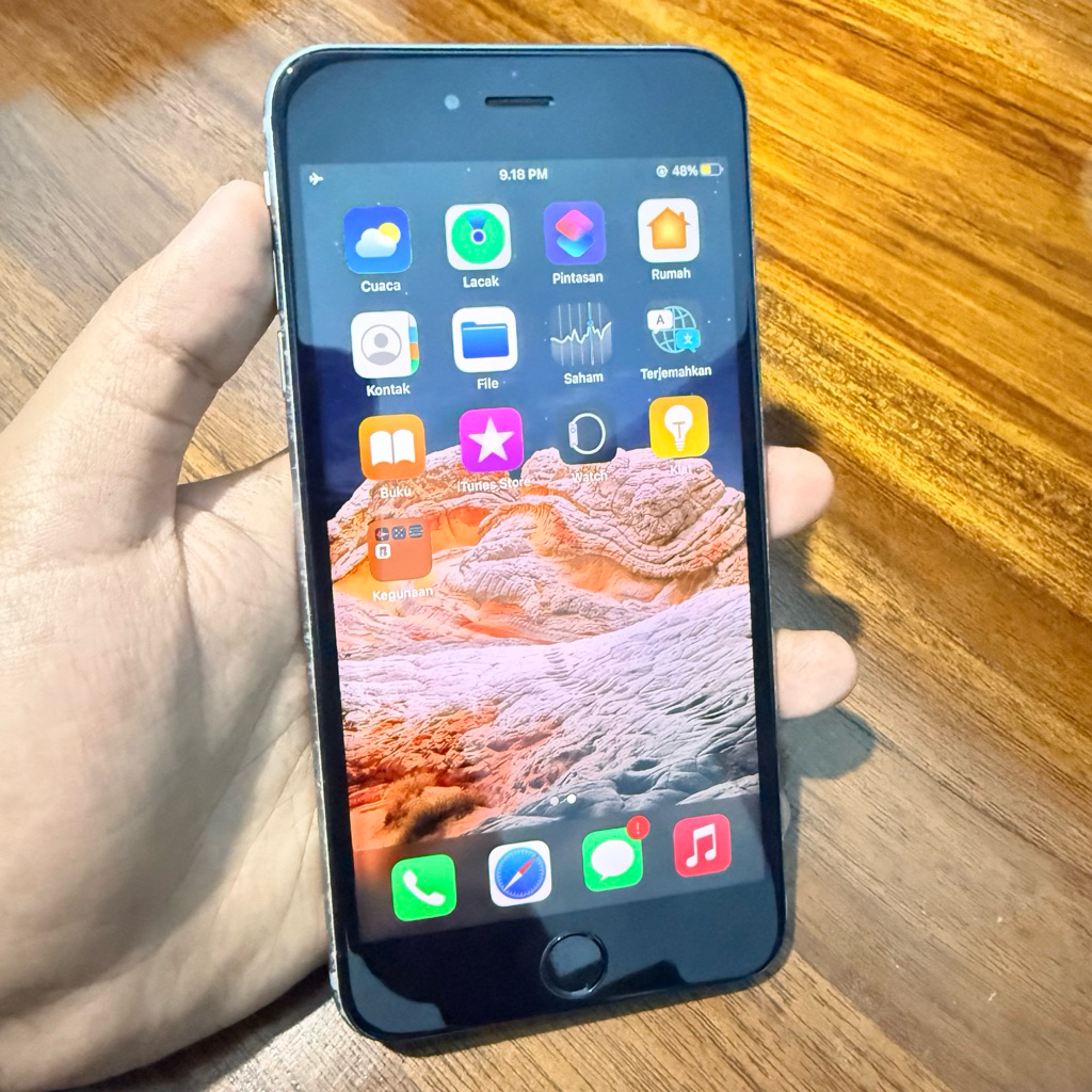 IPHONE 6S PLUS 128GB WIFI ONLY SECOND NORMAL SIAP PAKAI