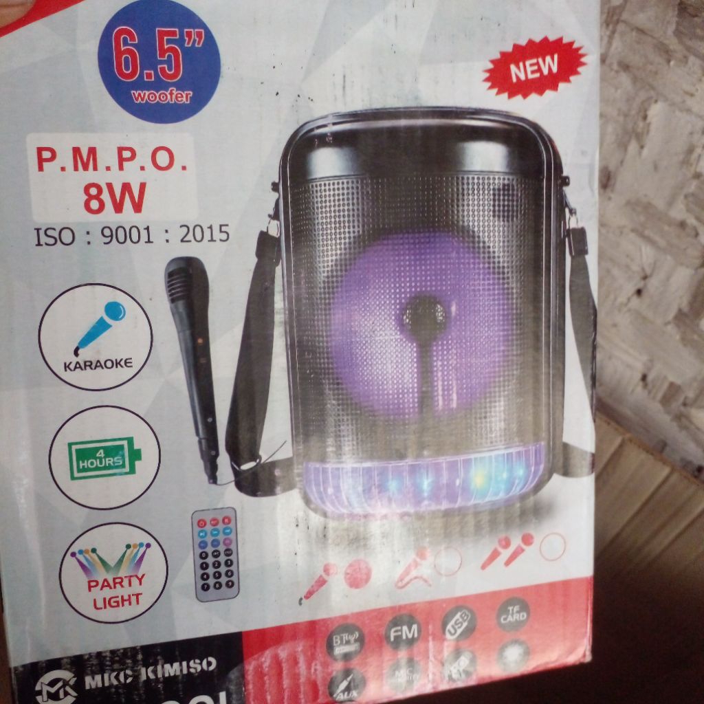 PORTABLE PARTY SPEAKER QS 4001