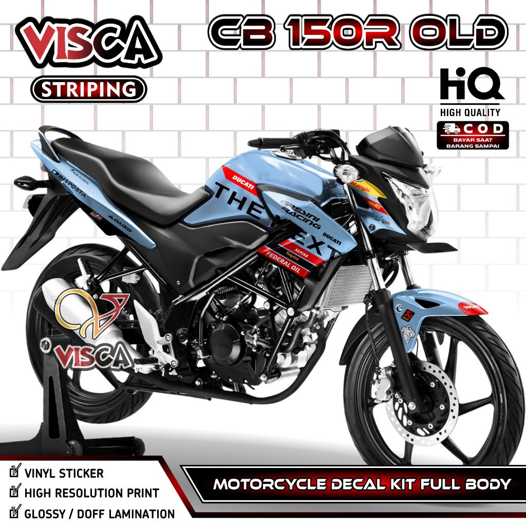 Decal CB150r Old Full Body - Stiker CB150r Old Full Body - Dekal CB150r Old Full Body - Striping CB1