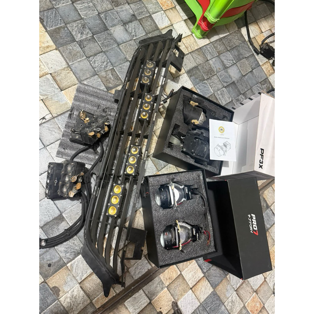 PRO7 SET PROJIE MINI PROJIE FOGLAMP