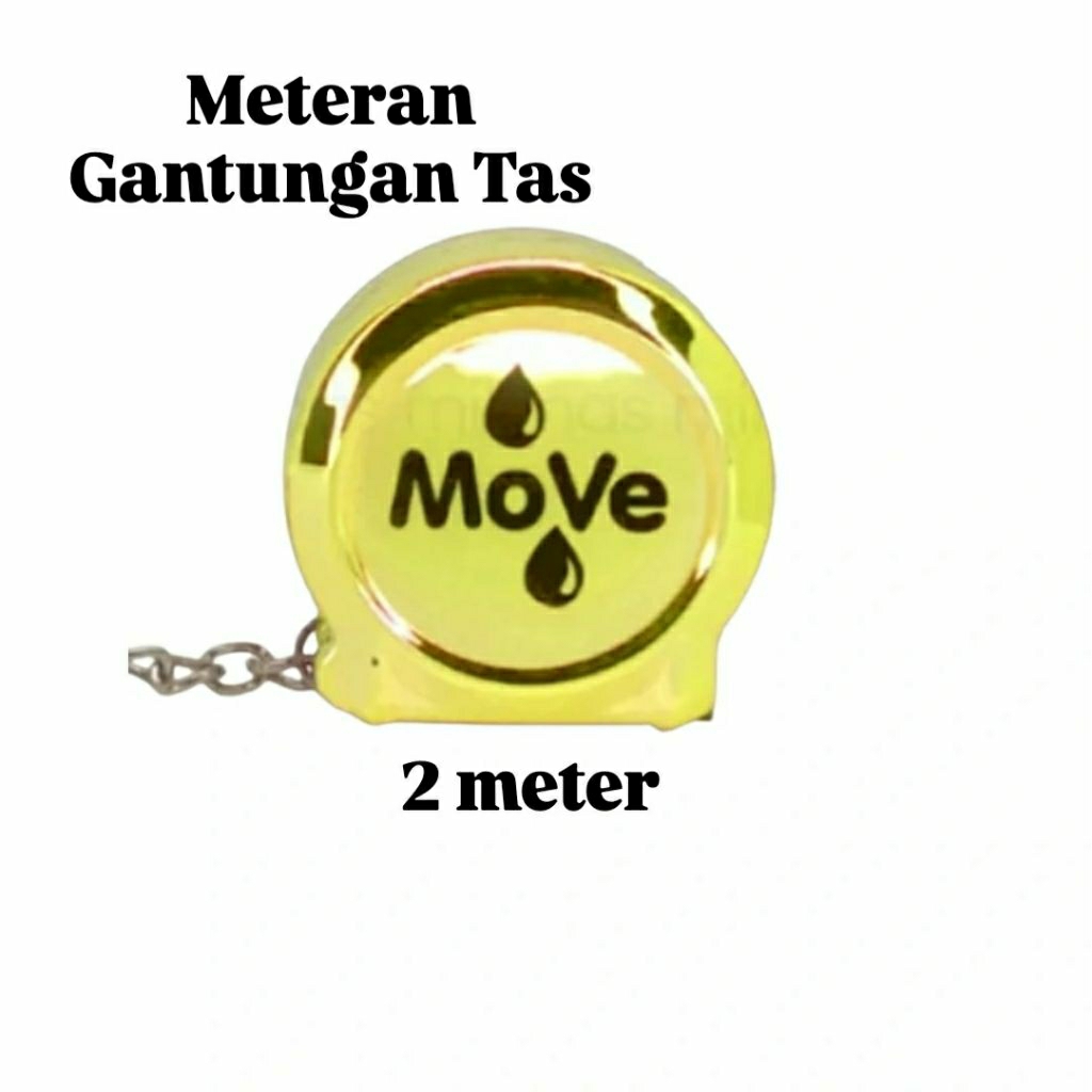 MOVE Meteran Mini 2M Gantungan Meteran