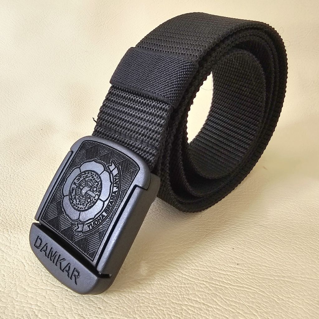 Sabuk Damkar Timbul 3D Gaya Tactical