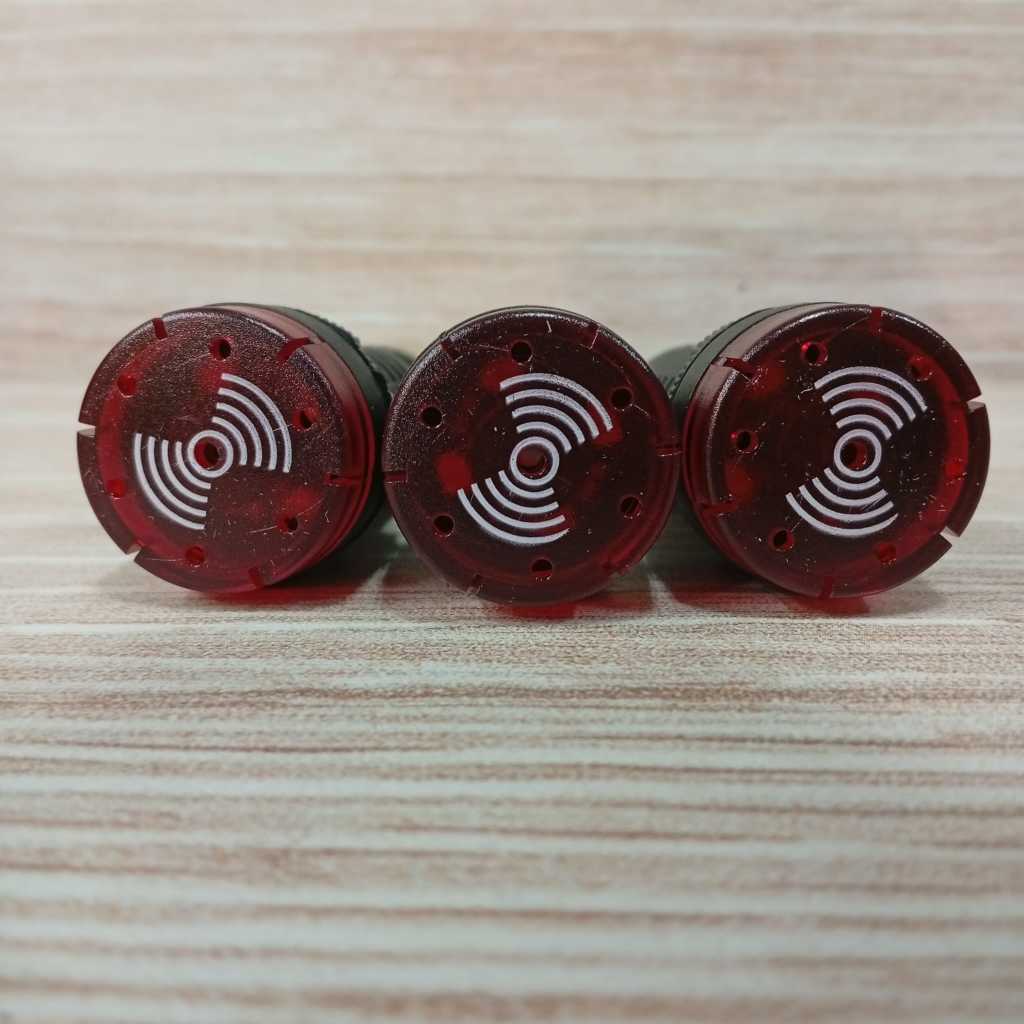 PILOT LAMP BUZZER 22mm WITH LAMP 220VAC LARKIN