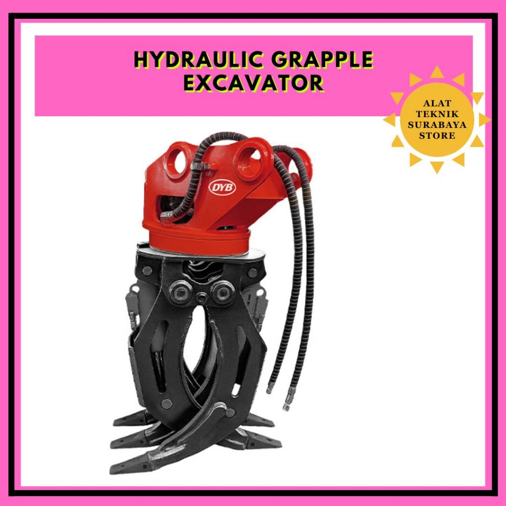 Grapple Excavator / Alat Capit Alat Berat / grapple alat berat / Penjepit Pengangkat / DYB-04 excava