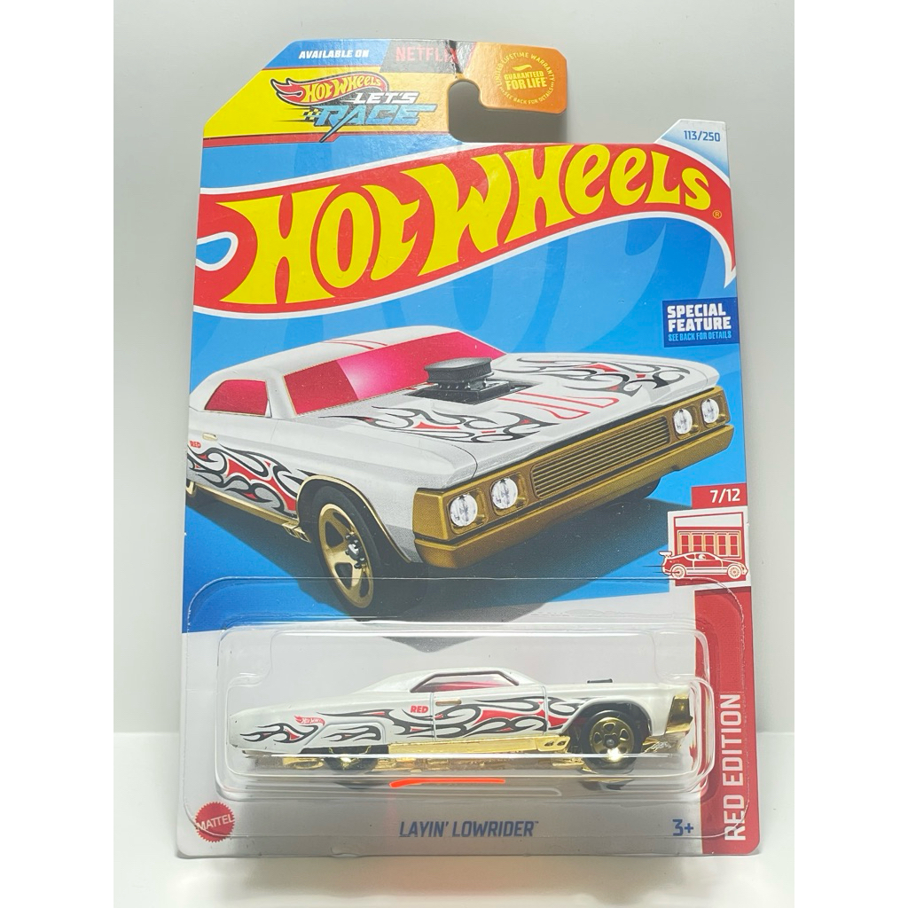 Hot Wheels Layin' Lowrider Red Edition (Tidak Rilis di Indonesia)