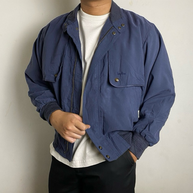 Vtg Tr0ybros Flight Jacket