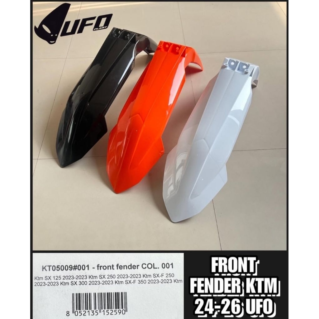 spakbor depan ktm ufo 2024 - 2026