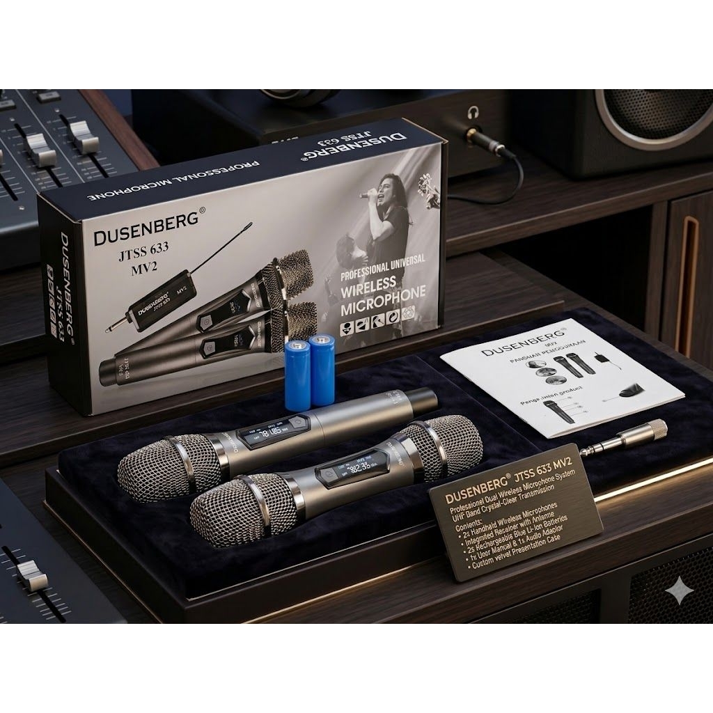 Dusenberg JTSS 633 MV2 – Professional Universal Wireless Microphone