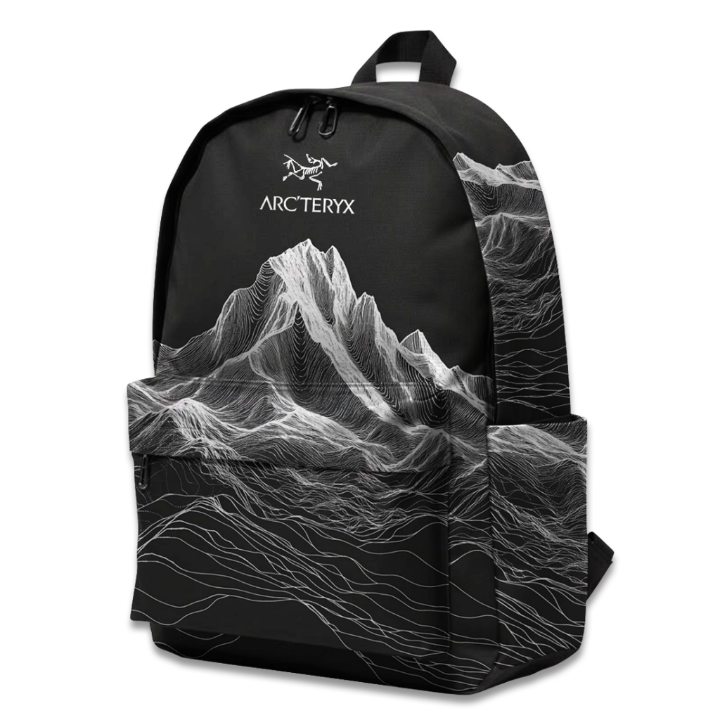 Tas Ransel Fullprint Canvas Cordura Backpack Motif ARCTERYX