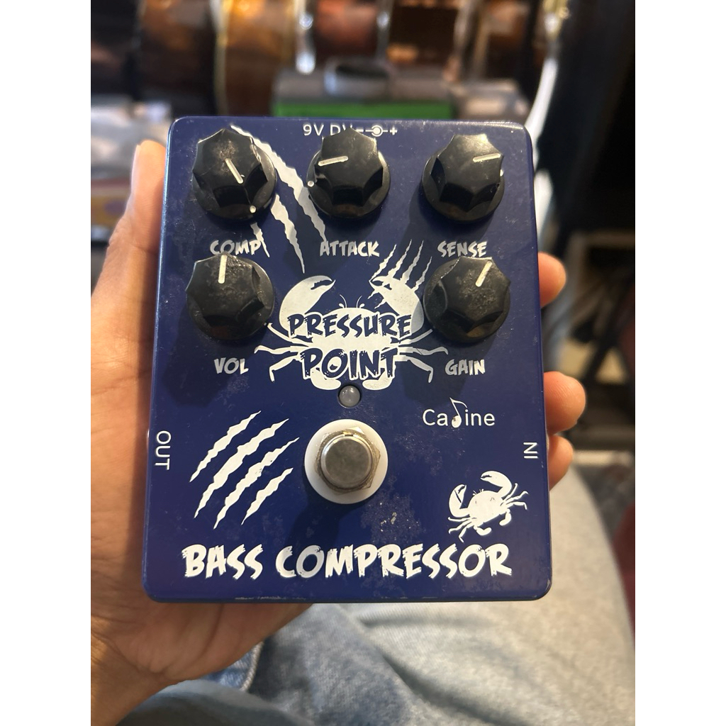 Efek Gitar Bass Compressor Second