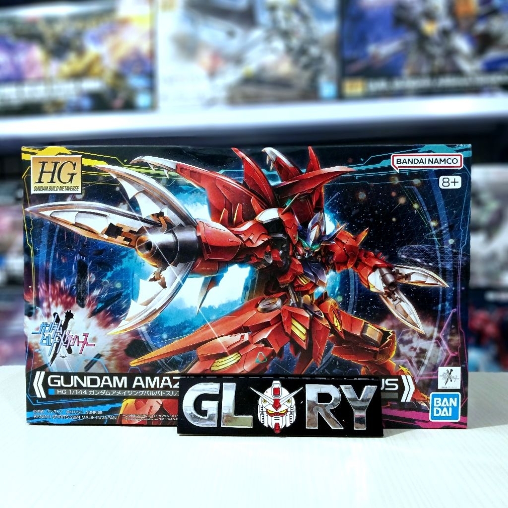 BANDAI HG 1/144 GUNDAM AMAZING BARBATOS LUPUS