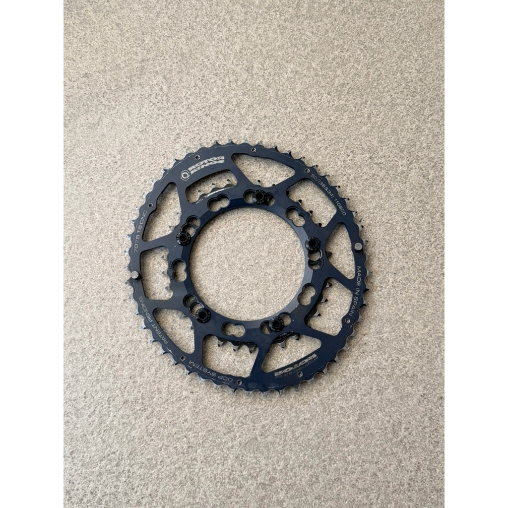 Chainring Rotor Q rings 50/34T BCD 110