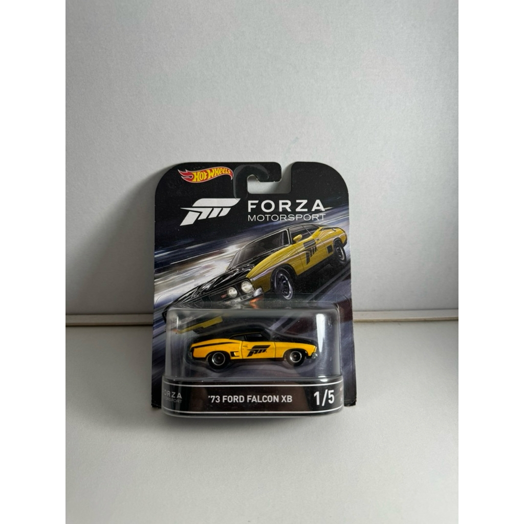 Hotwheels 73 Ford Falcon XB Forza Motorsport mobil mainan diecast koleksi langka