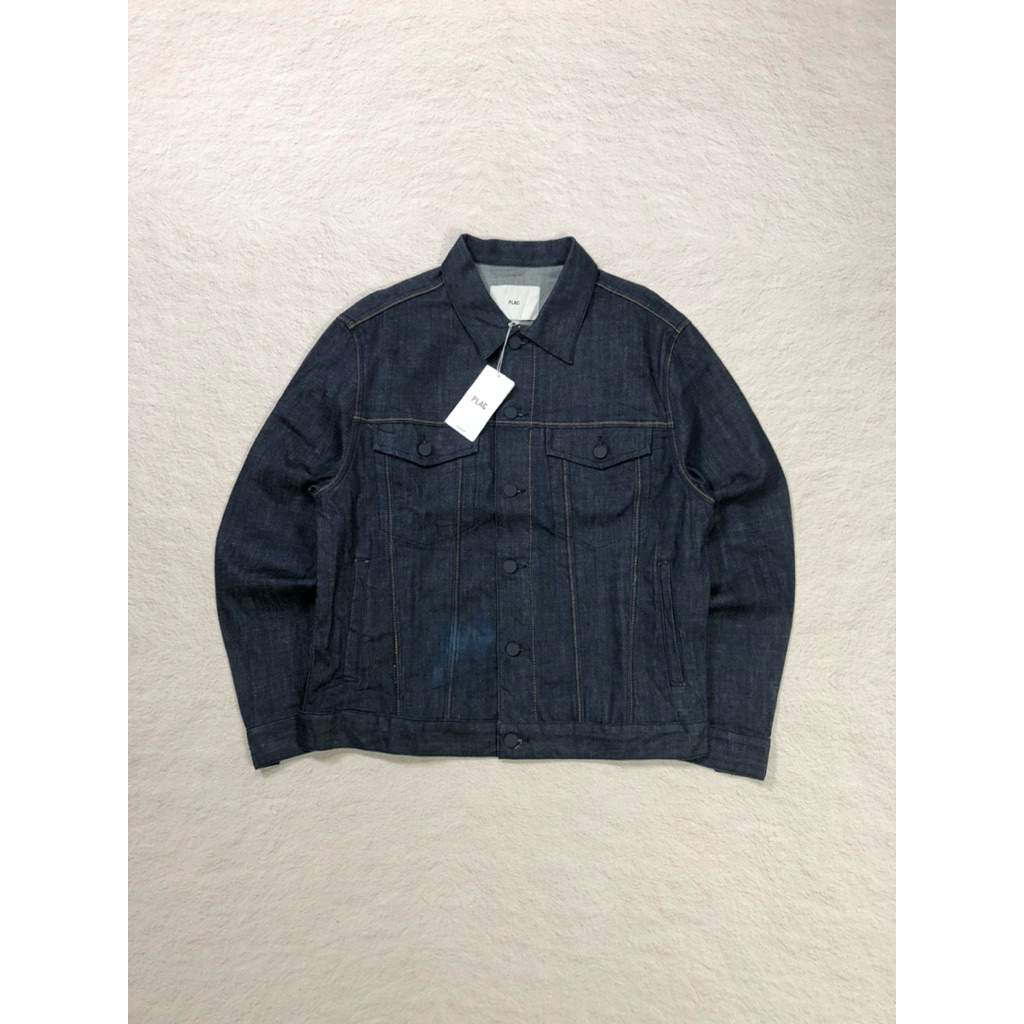 Plac raw denim trucker jacket