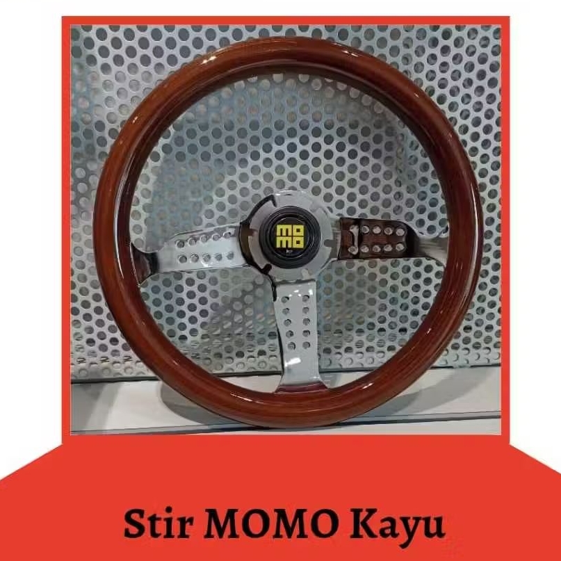 Stir Racing Momo / Stir Momo Kayu Palang Silver