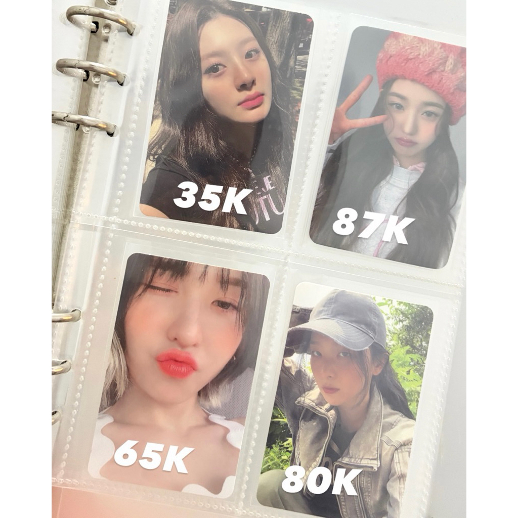 photocard girlgroup seeun stayc, wonyoung kirsh, Wendy noot noot pout umpah umpah, seulgi hunter 28 