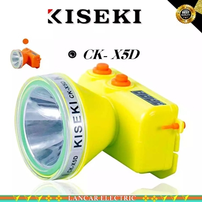 Senter Kepala Selam Kiseki CK-X5D Free Kacamata Renang / Headlamp Diving Kiseki 50w 50watt CK X5D