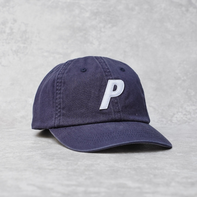 Topi Palace P Logo 6 Panel Cap Navy