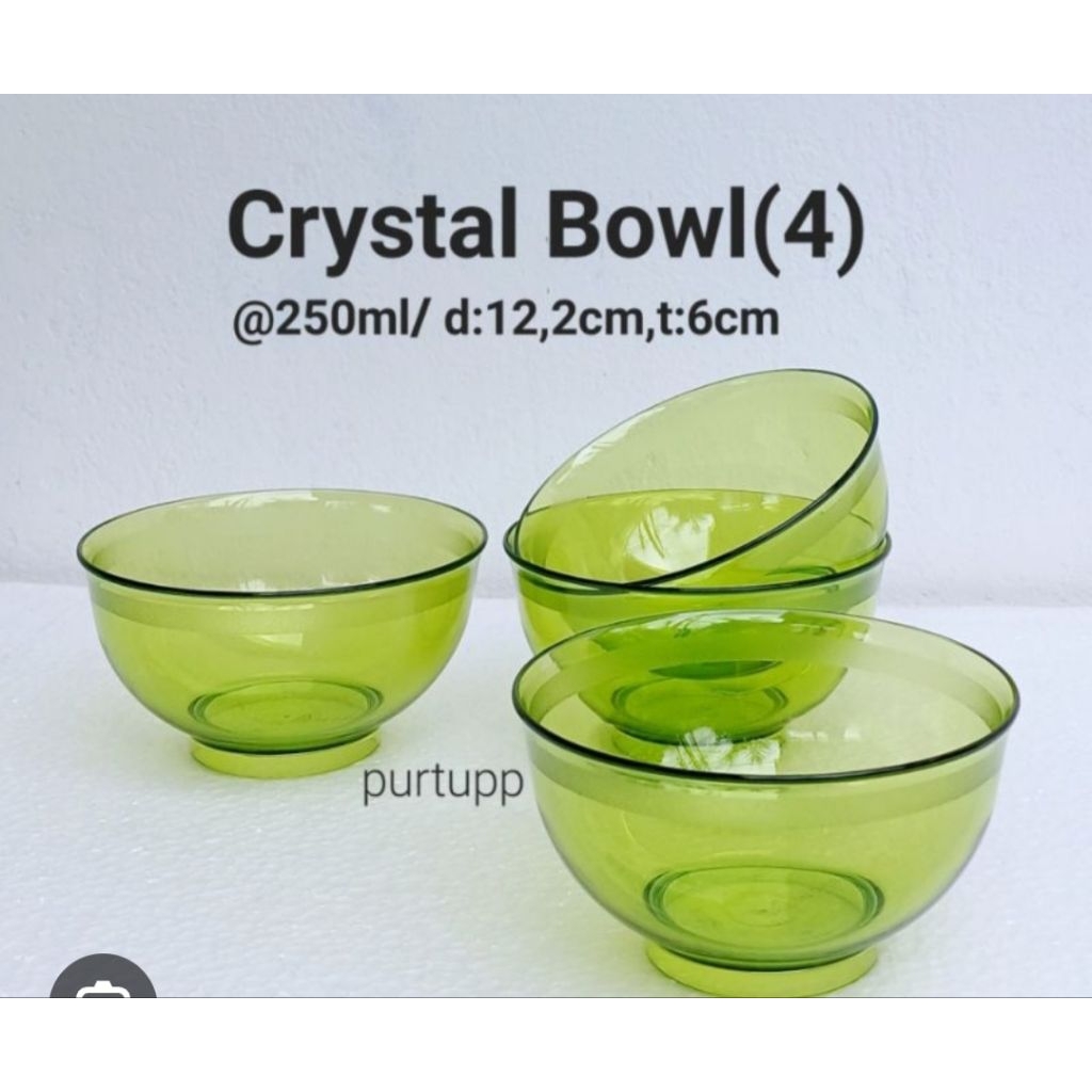 Cristal Bowl Tupperware