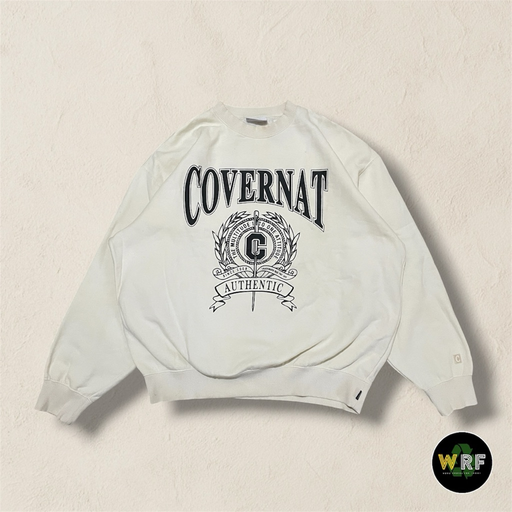 Crewneck  Covernat Boxy size L fit XL Heavyweight