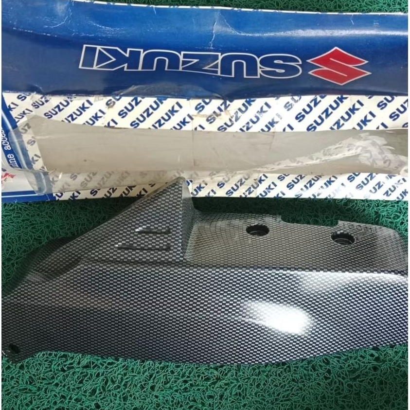 tutup cvt cover cvt carbon printing asesoris ori suzuki spin125 old thailand