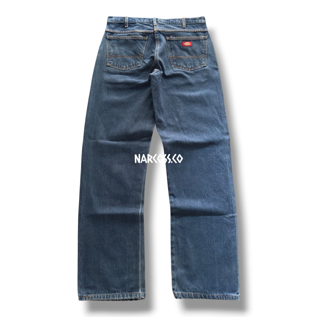 Dickies Jeans Pants Reguler Fit Made in Mexico  kode - K575 size 33-34 (34 UL) pinggang - 88