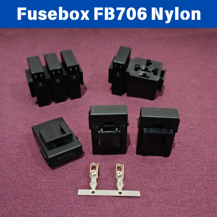 Fusebox / Fuse Box FB706 Rumah Sekring Mobil Motor Bahan Nylon