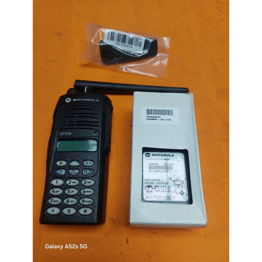 Motorola gp338 vhf HANDY TALKY MOTOROLA GP338 VHF ASLI WALKIE TALKIE GP 338 VHF BARU