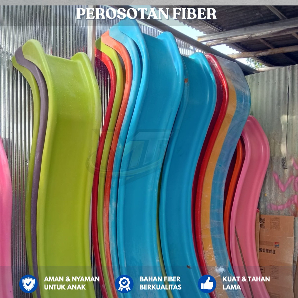 Perosotan anak 250 CM Fiberglas Prosotan Anak TK Prosotan Berkualitas Prosotan Premium Slide Anak Sl