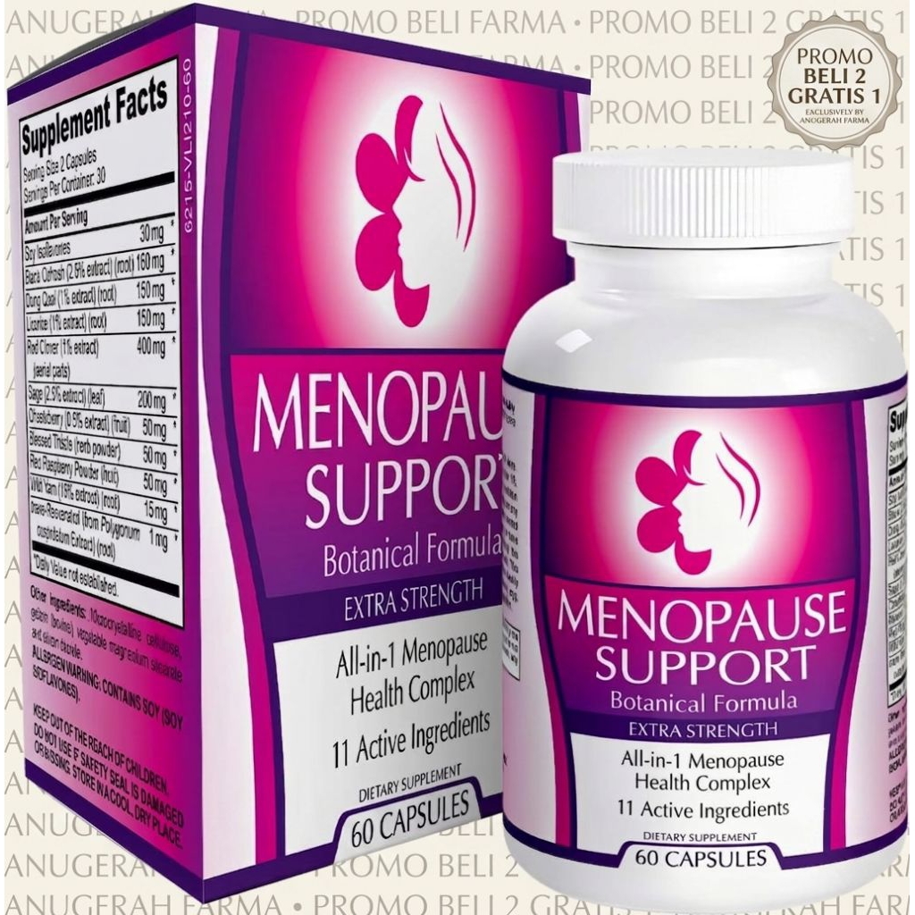 Suplemen "Menopause Support" Ampuh Mengatasi Ketidakseimbangan Hormon Saat Menopause