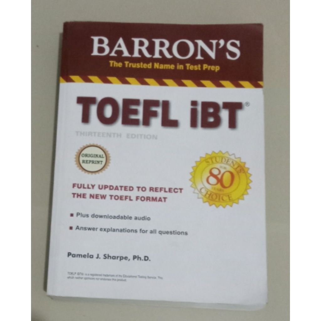 TOEFL iBT Barron's