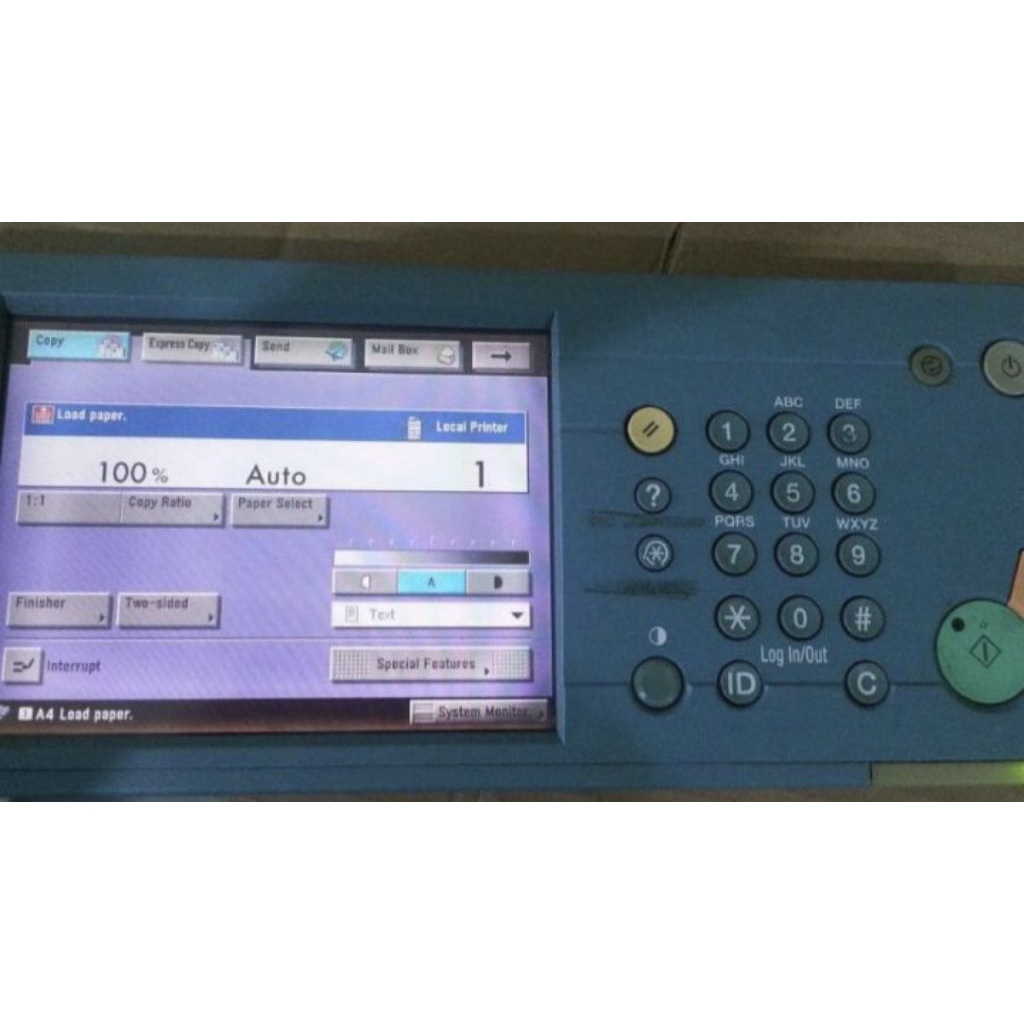 PANEL UNIT mesin fotocopy ir 6570