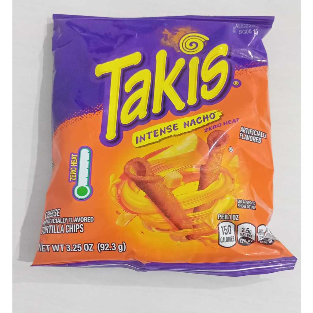 Takis Intense Nacho Cheese Tortilla Chips