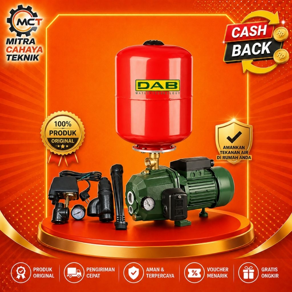 Pompa Air Jet Pump DAB 255 | Pompa Air Jet Pump DAB Indonesia