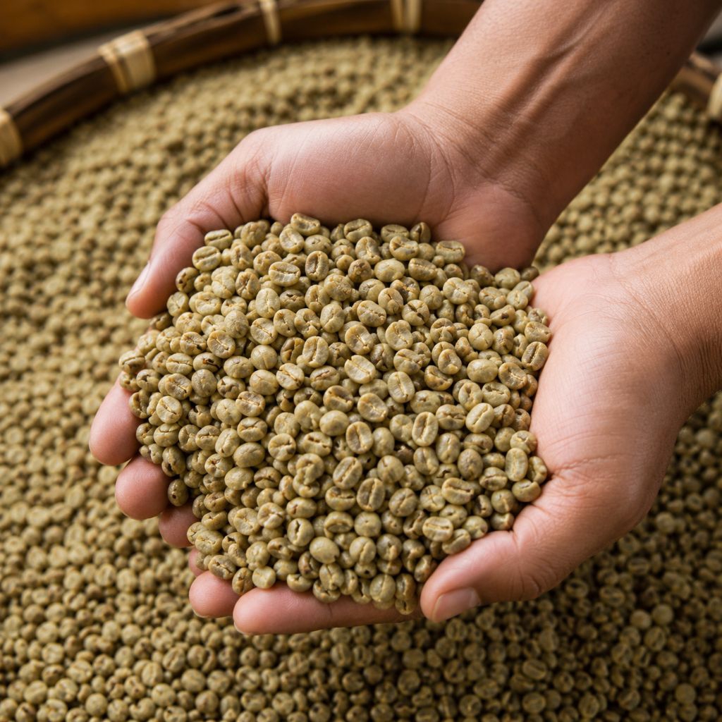 Robusta green bean