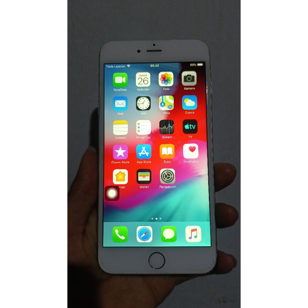 Hp Appel 6 plus 64gb icloud kosong
