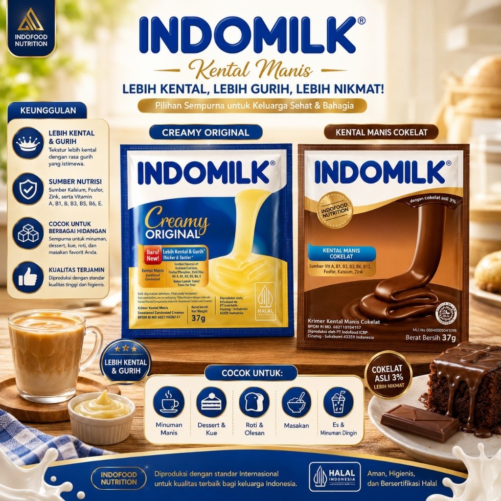 SUSU INDOMILK SACHET