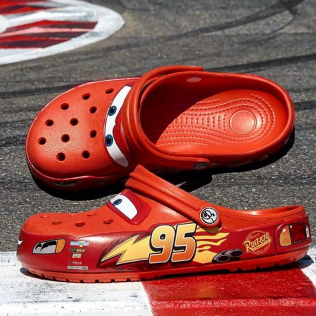 sandal mcqueen/sandal kodok berkualitas