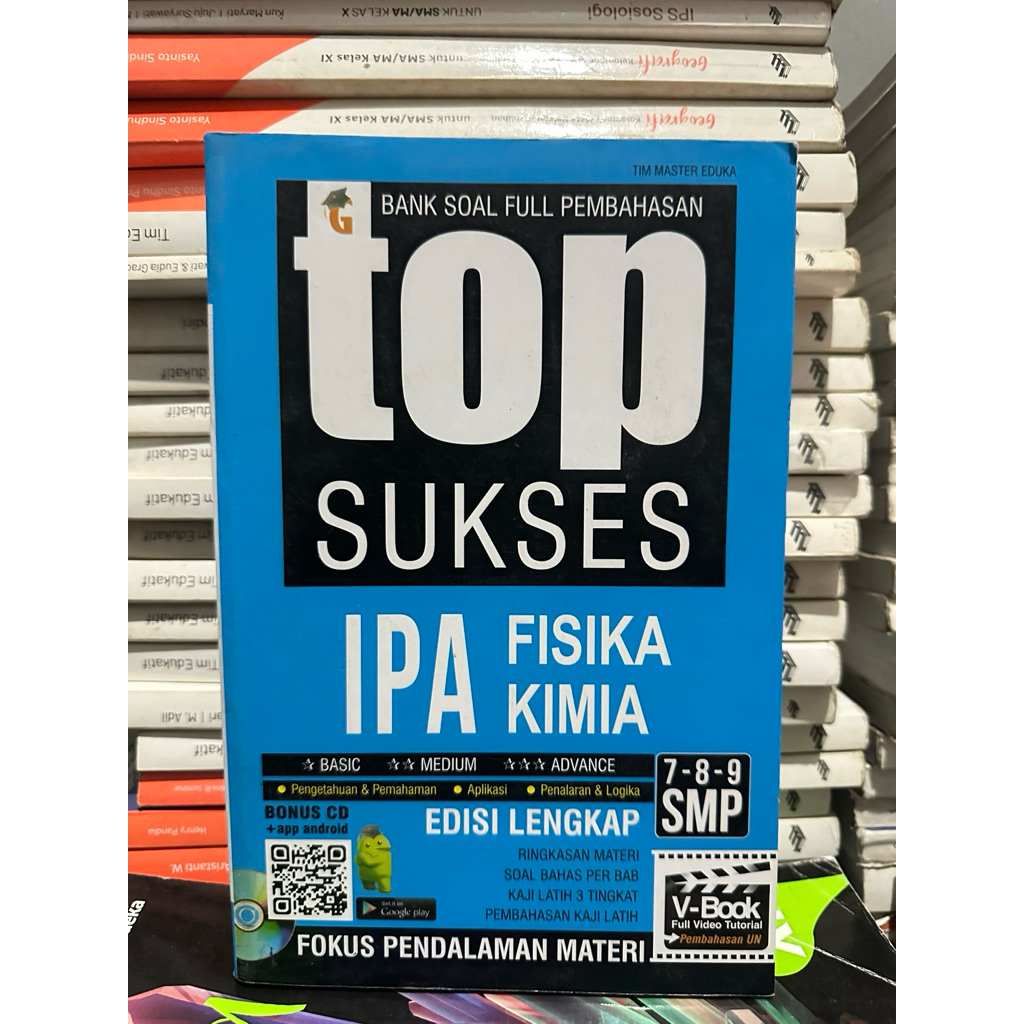 TOP SUKSES IPA FISIKA KIMIA SMP 7-8-9 EDISI LENGKAP