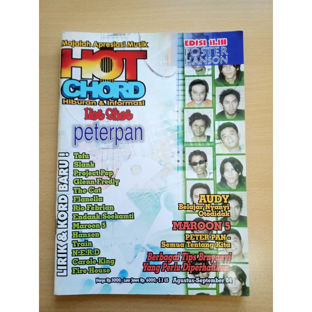 MAJALAH MUSIK HOT CHORD