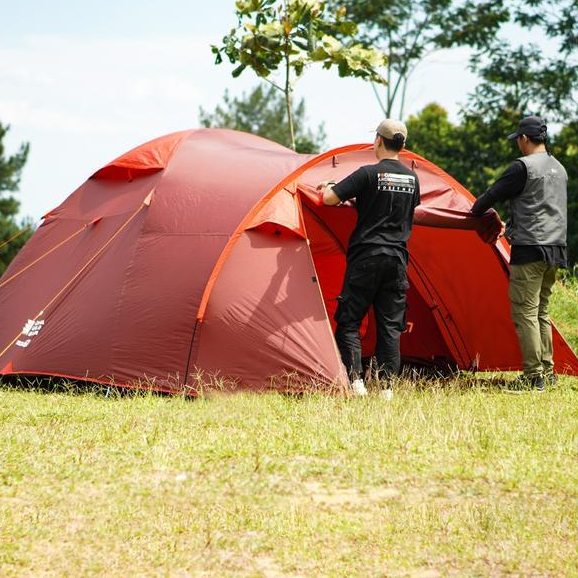Consina Hike - Tenda Camping 6 Orang - Tent Delta 67 - Tenda Double Layer Kapasitas 6-7 Orang, Luas