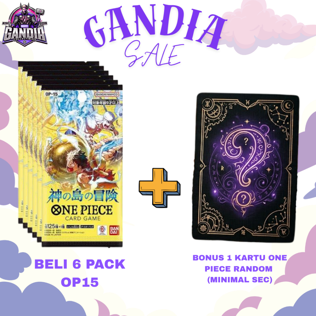 Booster Pack Sealed OP 15 One Piece Card